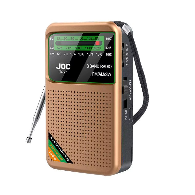 Radio portatil recargable