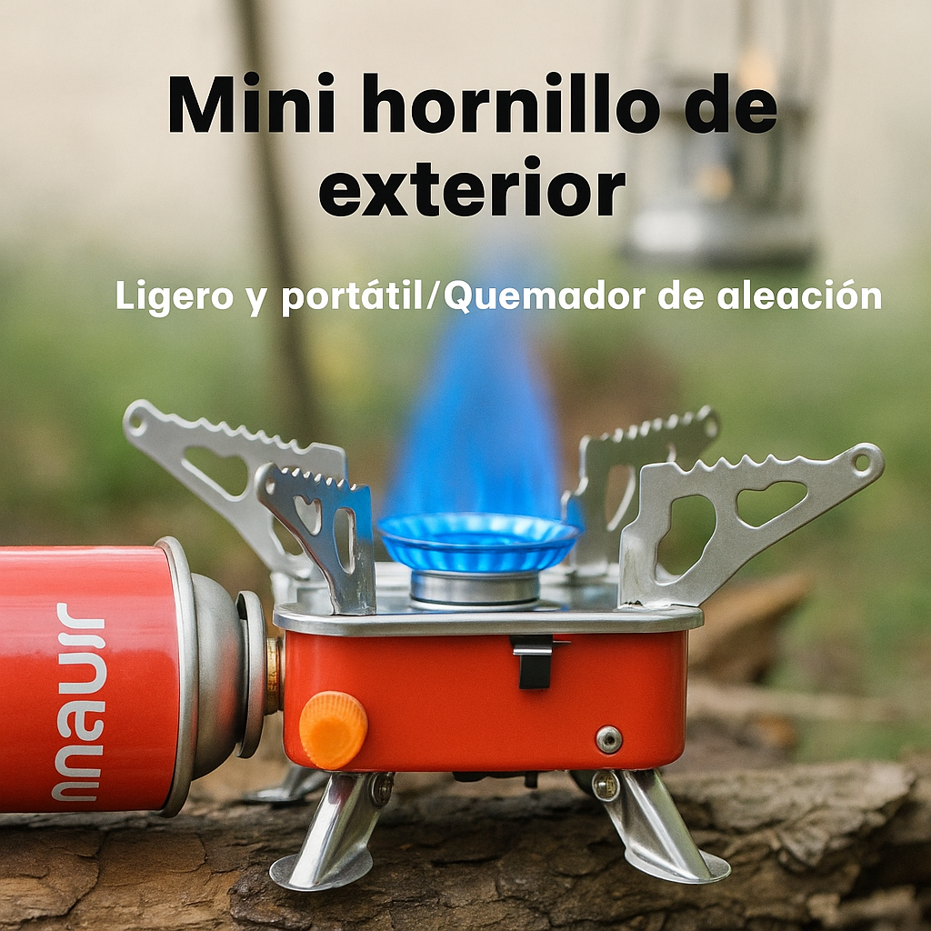 Hornillo portátil de emergencia